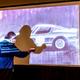 Matsuo explains the early race car Z sketch, which was penned by his assistant Akio Yoshida. Photo credit: Kurt Bradley